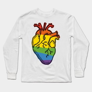 Free Heart Long Sleeve T-Shirt